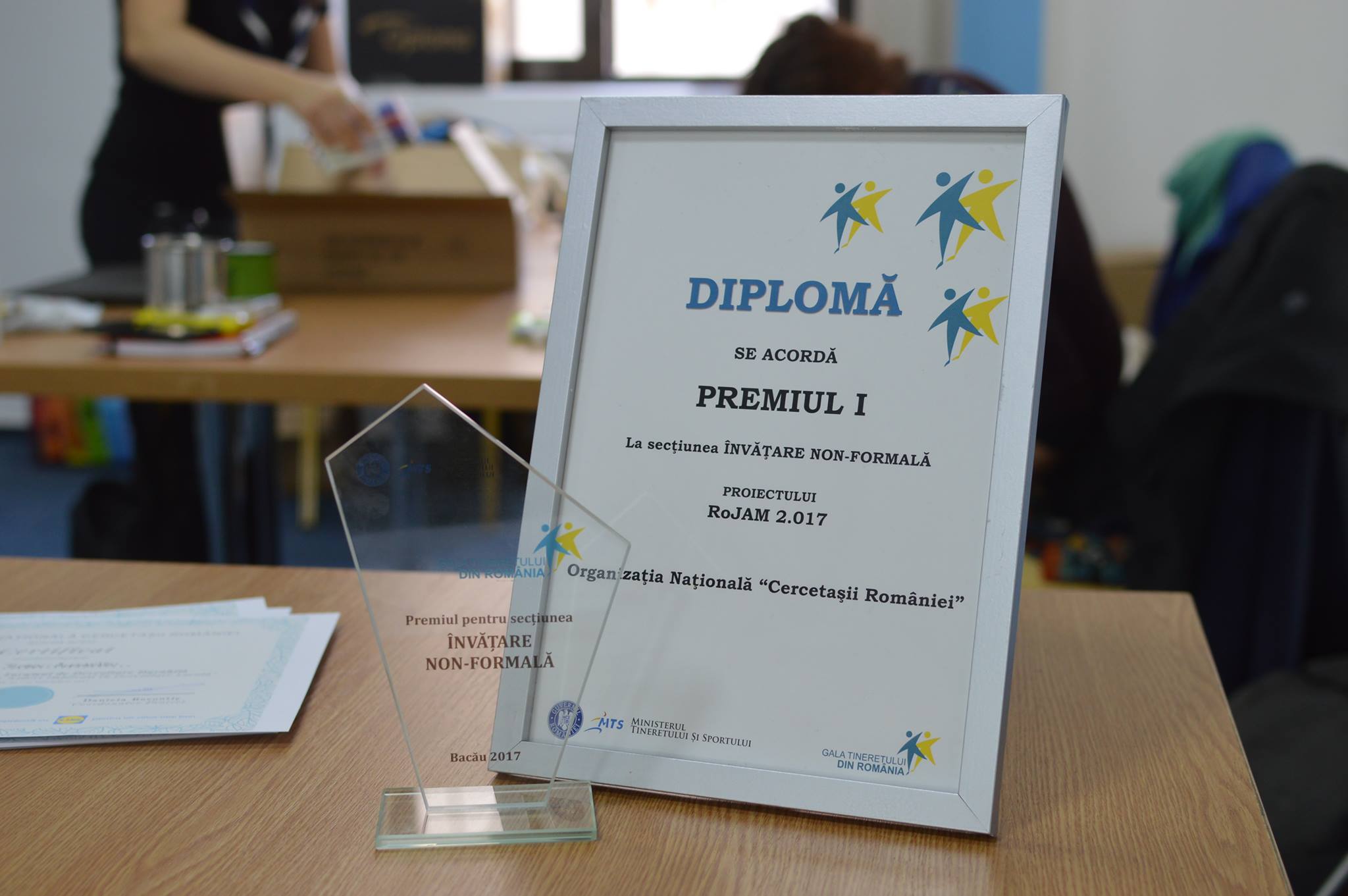 RoJAM 2.0 17 obține Premiul I La Gala Tineretului din România